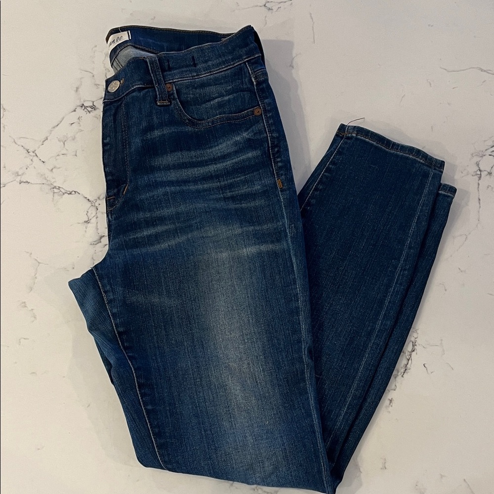 Madewell Dark Blue Skinny Jeans